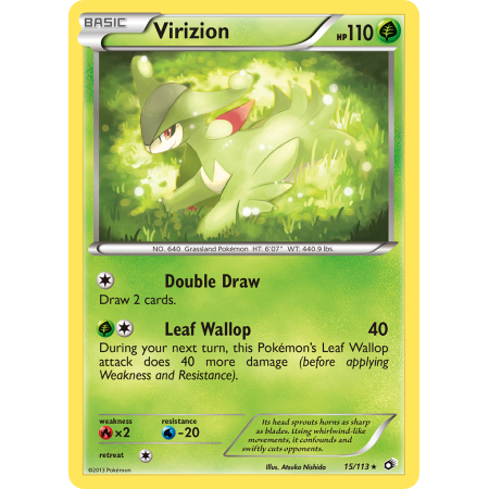 Virizion (Reverse Holo)