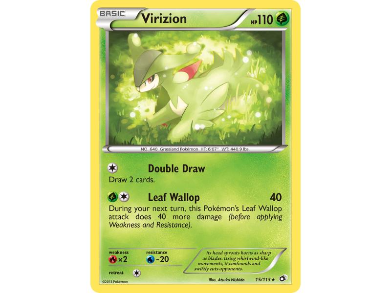 Virizion (Reverse Holo)