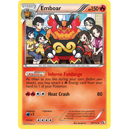 Emboar (Reverse Holo)