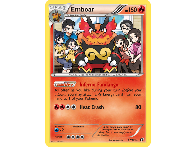 Emboar (Reverse Holo)