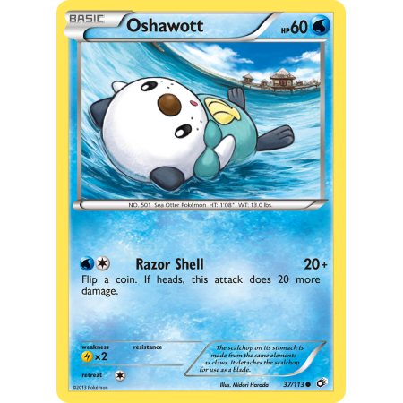 Oshawott (Reverse Holo)