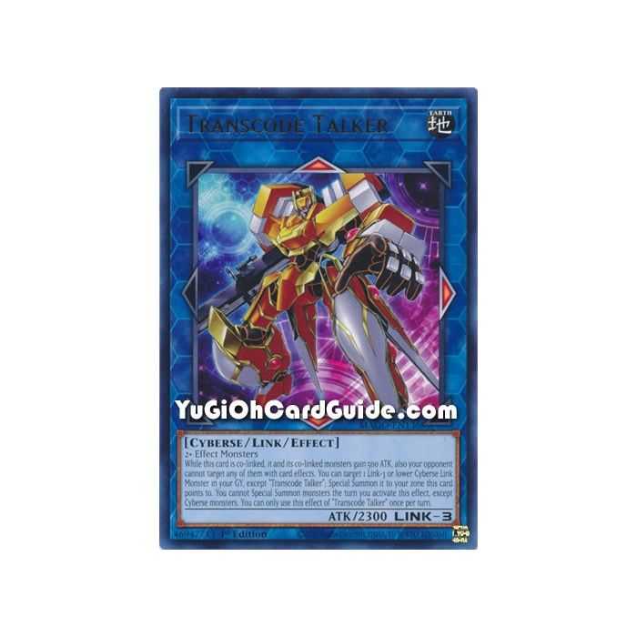 Transcode Talker (Rare) – Maximum Gold | Carta YUGIOH en México