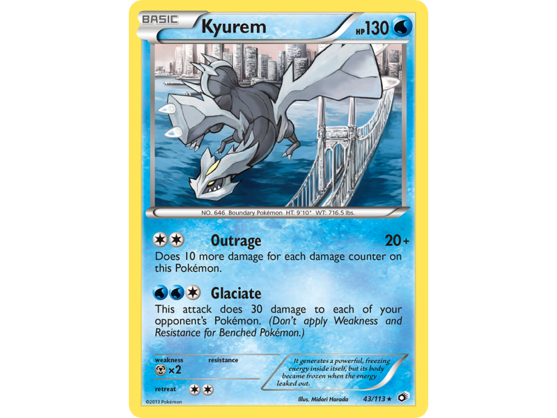 Kyurem (Reverse Holo)