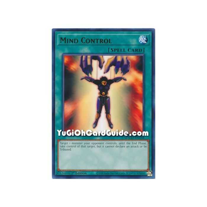 Mind Control (Rare) – Maximum Gold | Carta YUGIOH en México