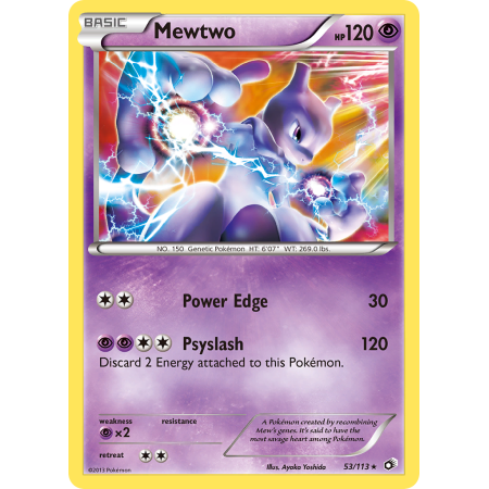 Mewtwo (Reverse Holo)