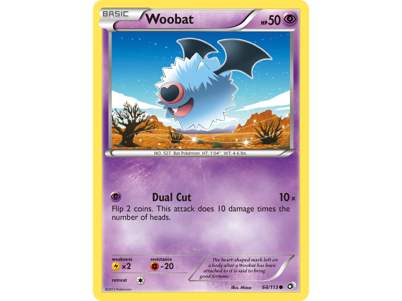 Woobat (Reverse Holo)