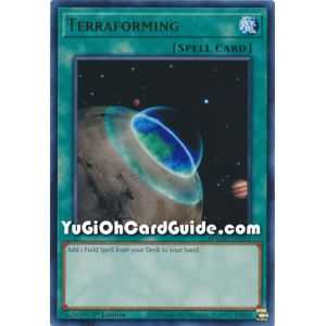 Terraforming (Rare) – Maximum Gold | Carta YUGIOH en México