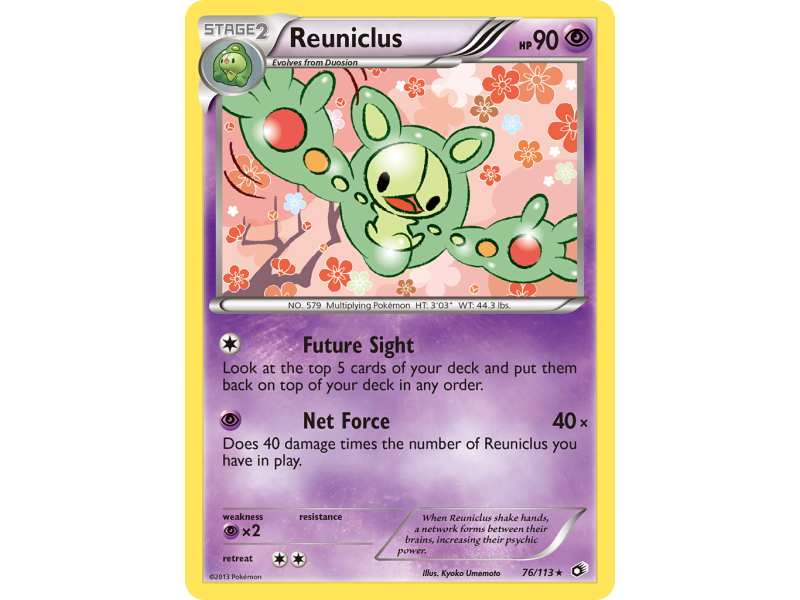 Reuniclus (Reverse Holo)