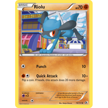 Riolu (Reverse Holo)