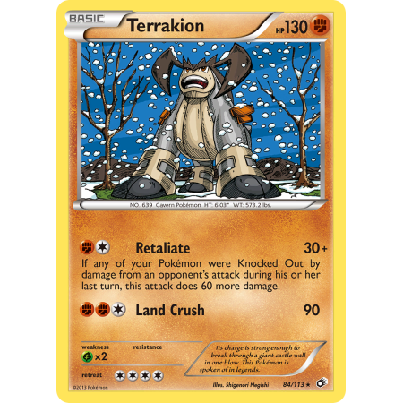 Terrakion (Reverse Holo)