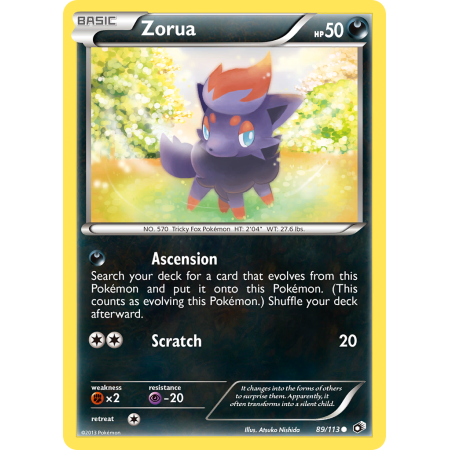 Zorua (Reverse Holo)
