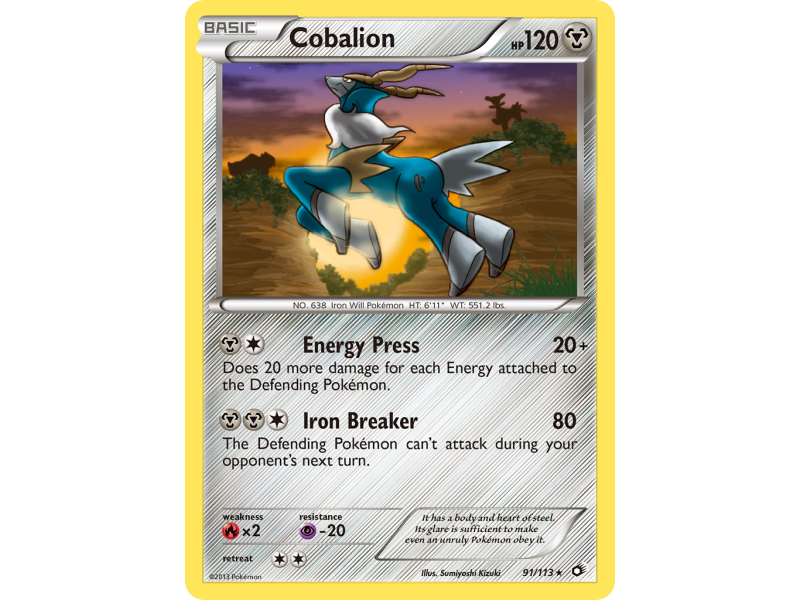 Cobalion (Holo)