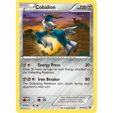 Cobalion (Reverse Holo)