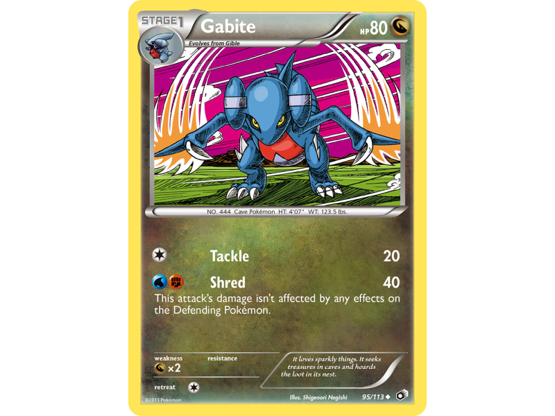 Gabite (Reverse Holo)