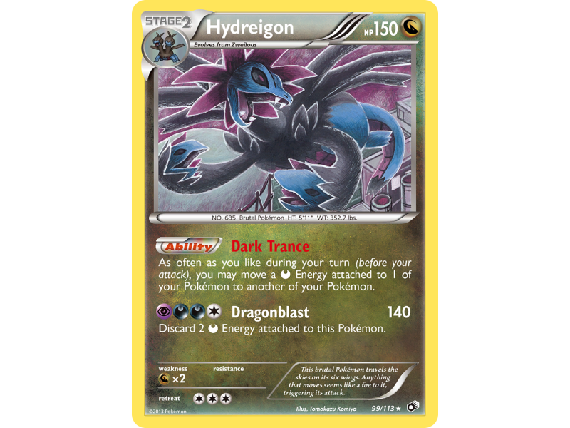 Hydreigon (Reverse Holo)
