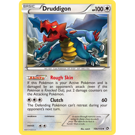 Druddigon (Reverse Holo)