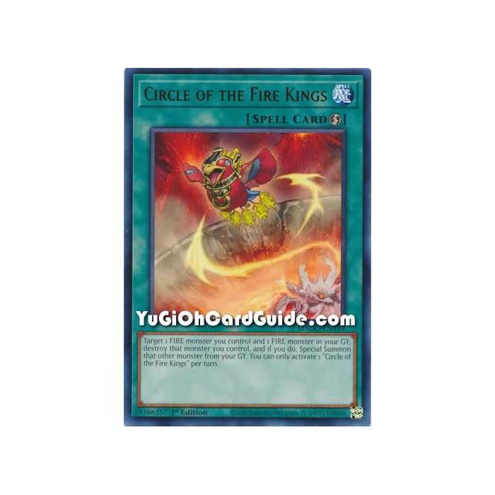 Circle of the Fire Kings (Rare) – Maximum Gold | Carta YUGIOH en México