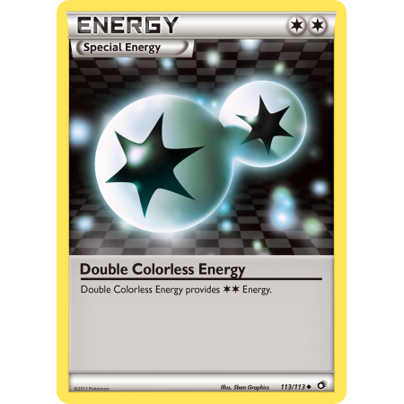Double Colorless Energy