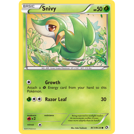 Snivy (Reverse Holo)