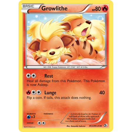 Growlithe (Reverse Holo)