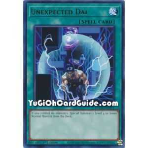 Unexpected Dai (Rare) – Maximum Gold | Carta YUGIOH en México