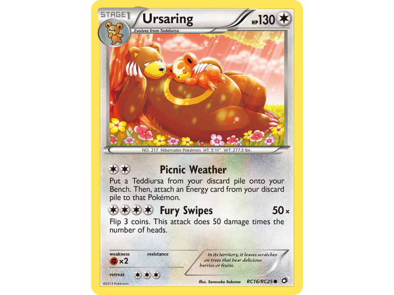 Ursaring (Reverse Holo)