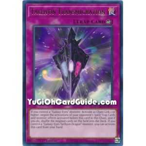 Tachyon Transmigration (Rare) – Maximum Gold | Carta YUGIOH en México