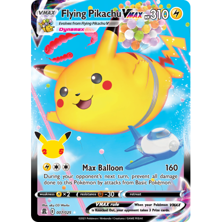 Flying Pikachu VMAX