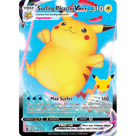 Surfing Pikachu VMAX