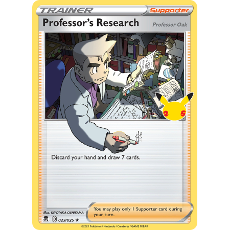 Professor's Research (Professor Oak) (Holo)