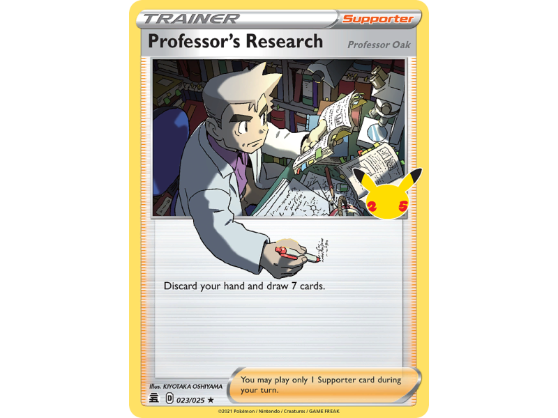 Professor's Research (Professor Oak) (Holo)