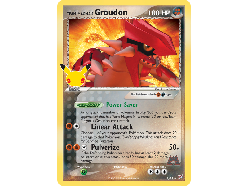 Team Magma's Groudon