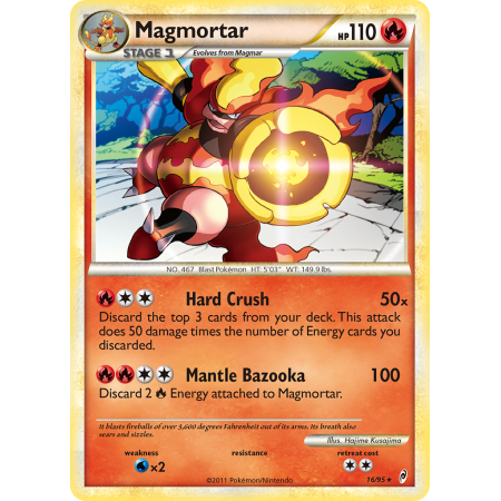 Magmortar (Holo)