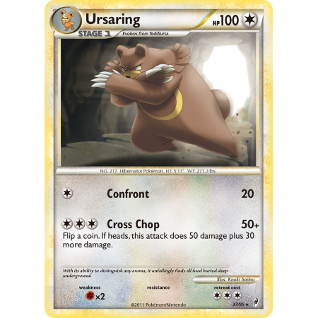 Ursaring (Reverse Holo)