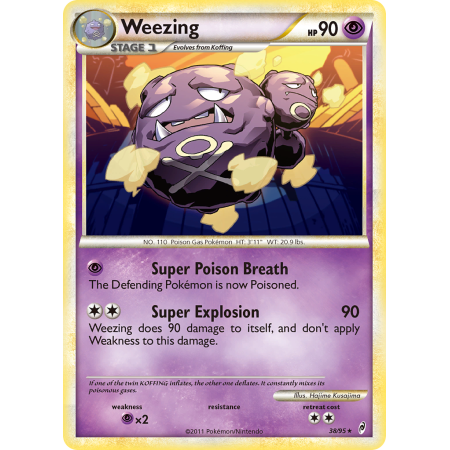 Weezing (Reverse Holo)