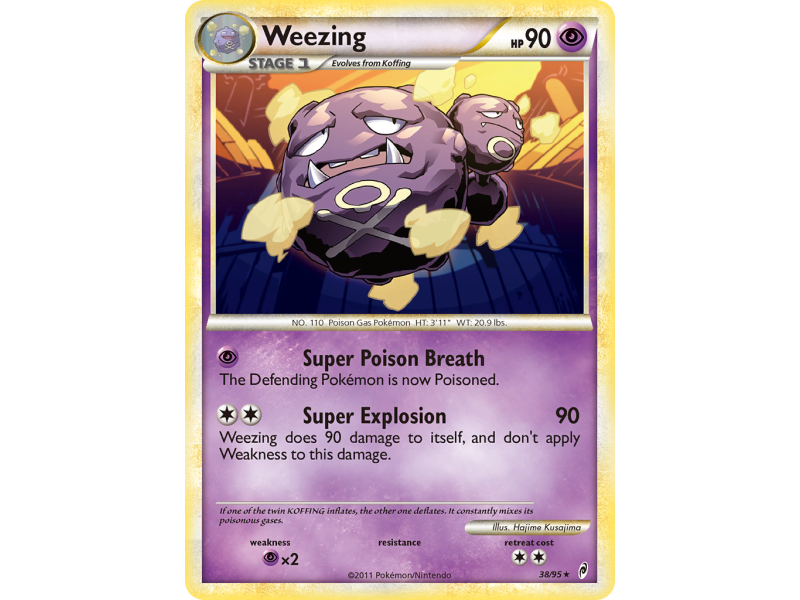 Weezing (Reverse Holo)