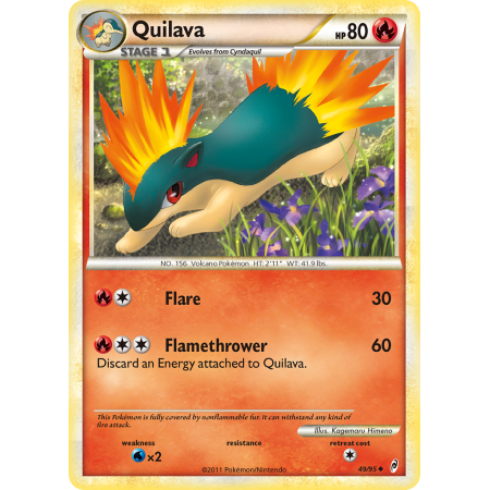 Quilava (Reverse Holo)