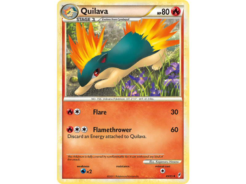 Quilava (Reverse Holo)