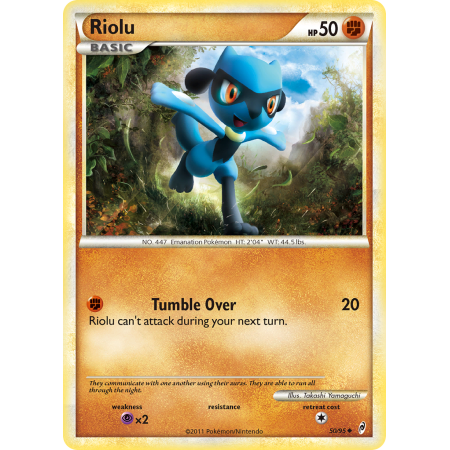 Riolu (Reverse Holo)