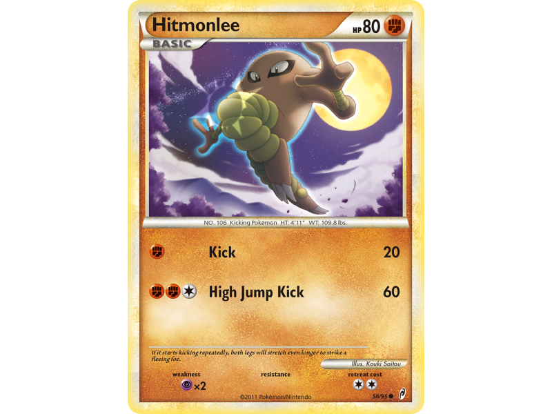 Hitmonlee (Reverse Holo)