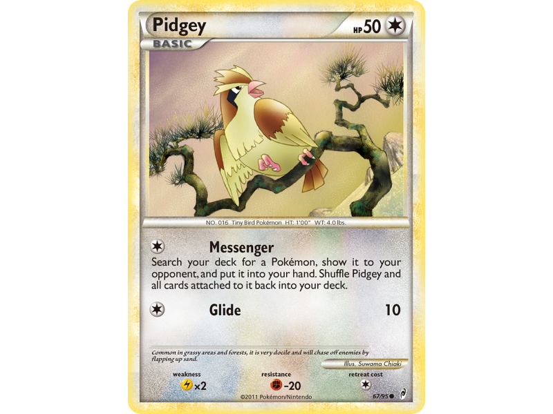 Pidgey (Reverse Holo)