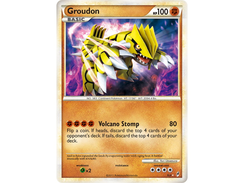 Groudon (Reverse Holo)