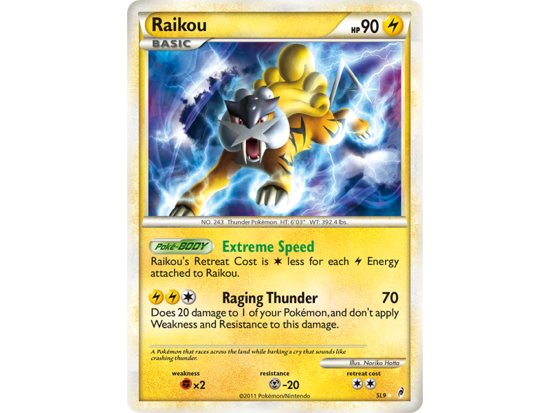 Raikou (Reverse Holo)