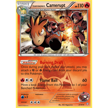 Team Magma's Camerupt (Holo)