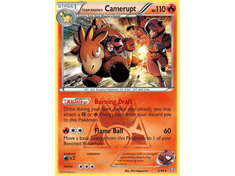 Team Magma's Camerupt (Holo)