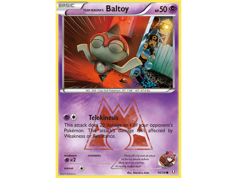 Team Magma's Baltoy