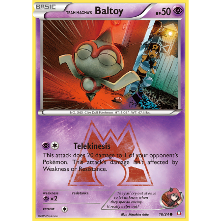 Team Magma's Baltoy (Reverse Holo)