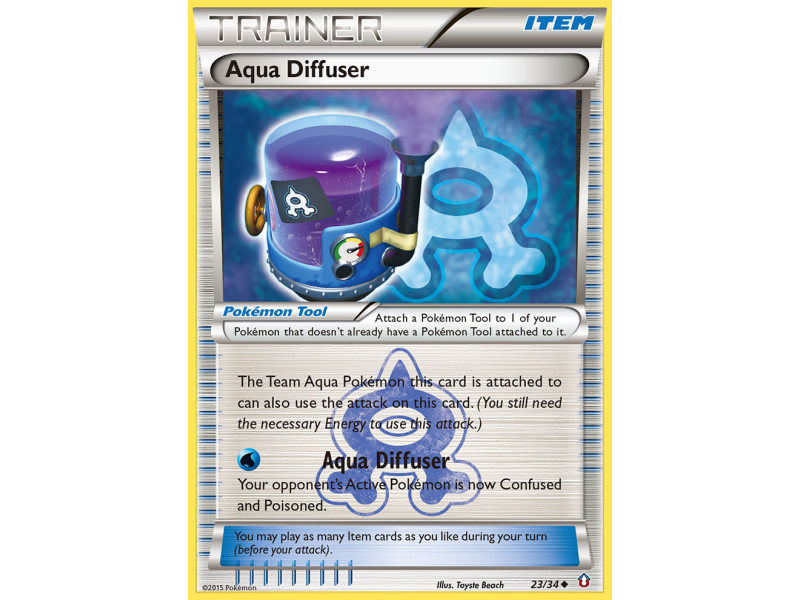 Aqua Diffuser (Reverse Holo)