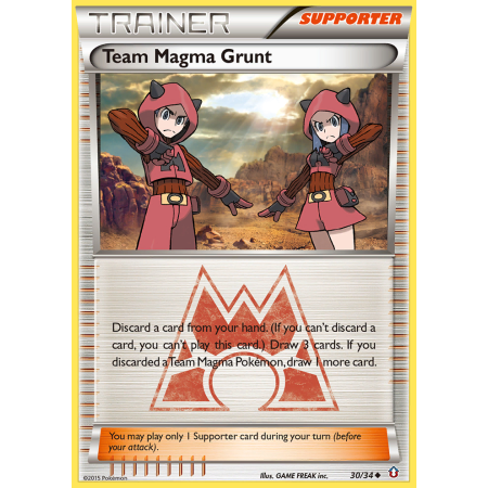 Team Magma Grunt (Reverse Holo)