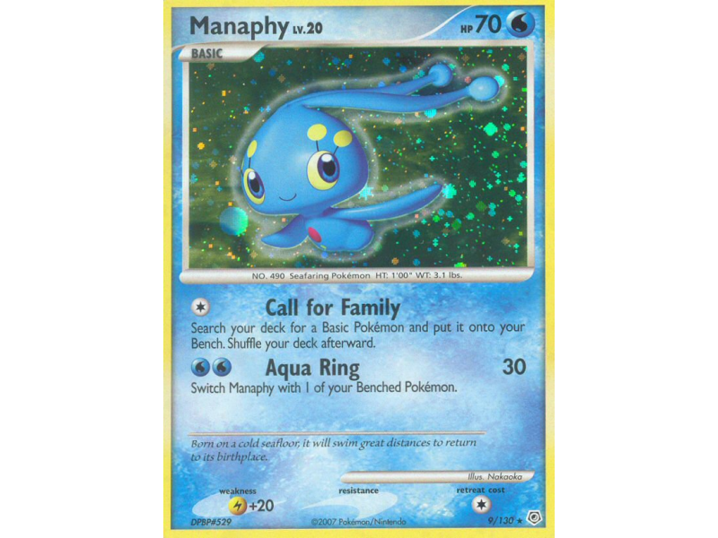 Manaphy (Reverse Holo)